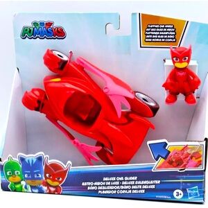 🆕 PJ Masks Deluxe Owl Glider Deluxe Vehicle Preschool Toy w/ Owlet